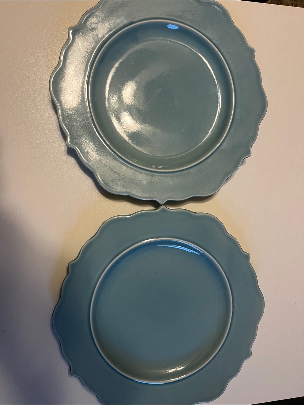 Threshold Wellsbridge Aqua Dinner Plates 2 count